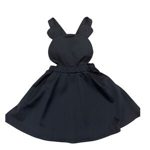 Cutiego Kids Black Mickey Ear Pinafore Dress Size 140 size 5t